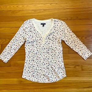 NWOT Floral Print Shirt